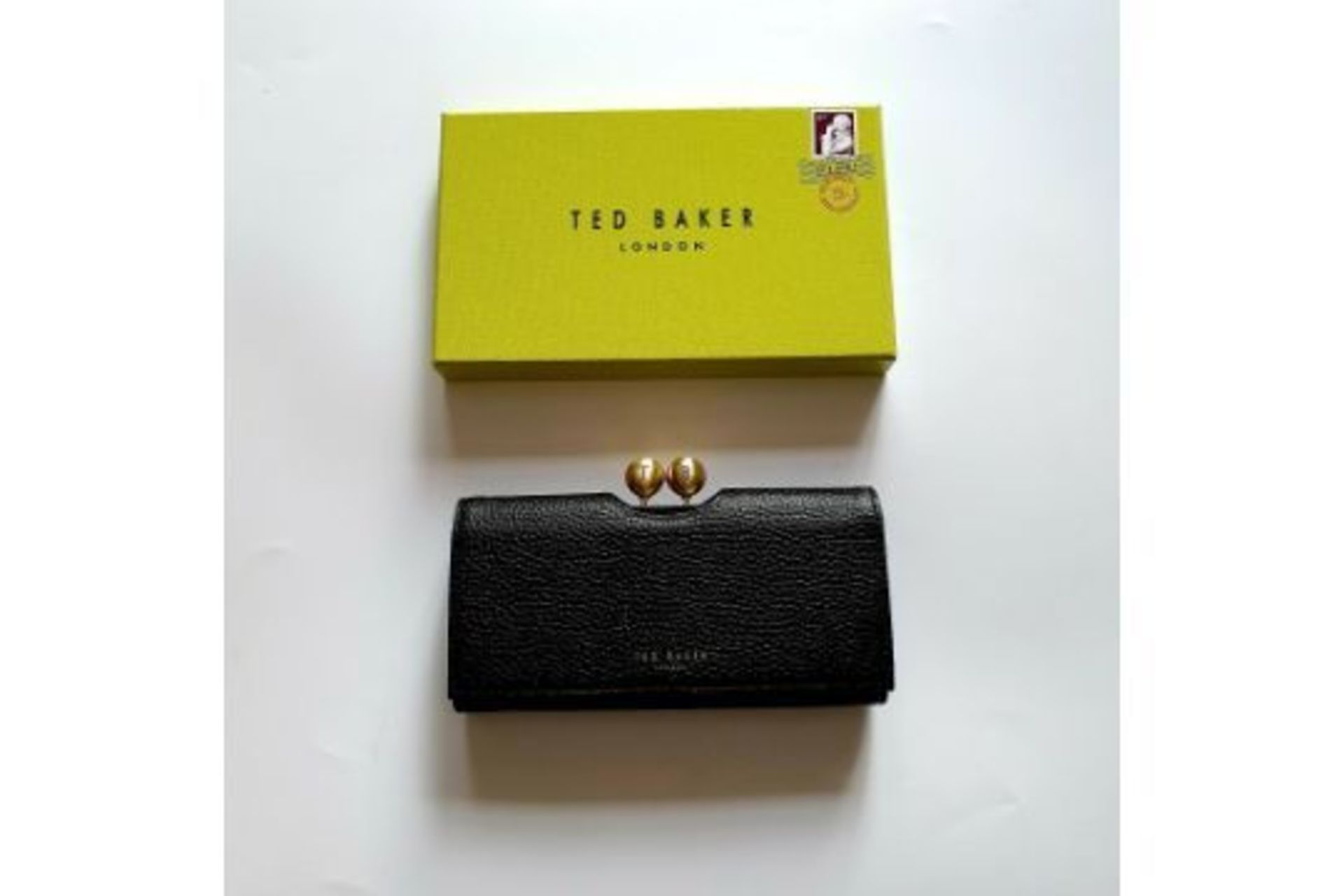 BRAND NEW TED BAKER BLACK SOLANGE TWISTED CRYSTAL BOBBLE MATINEE PURSE (1309) RRP £99 - 12
