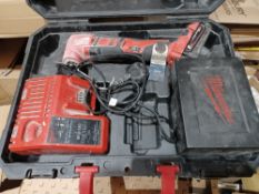 MILWAUKEE M18BMT-202C 18V 2.0AH LI-ION REDLITHIUM CORDLESS MULTI TOOL WITH BATTERY CHARGER AND CARRY