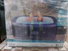BOXED Lay-Z-Spa Hawaii airjet 6 person Spa. RRP £652. UNCHECKED/UNTESTED