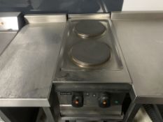 LINCAT STAINLESS STEEL DUAL ELECTRIC HOT PLATE