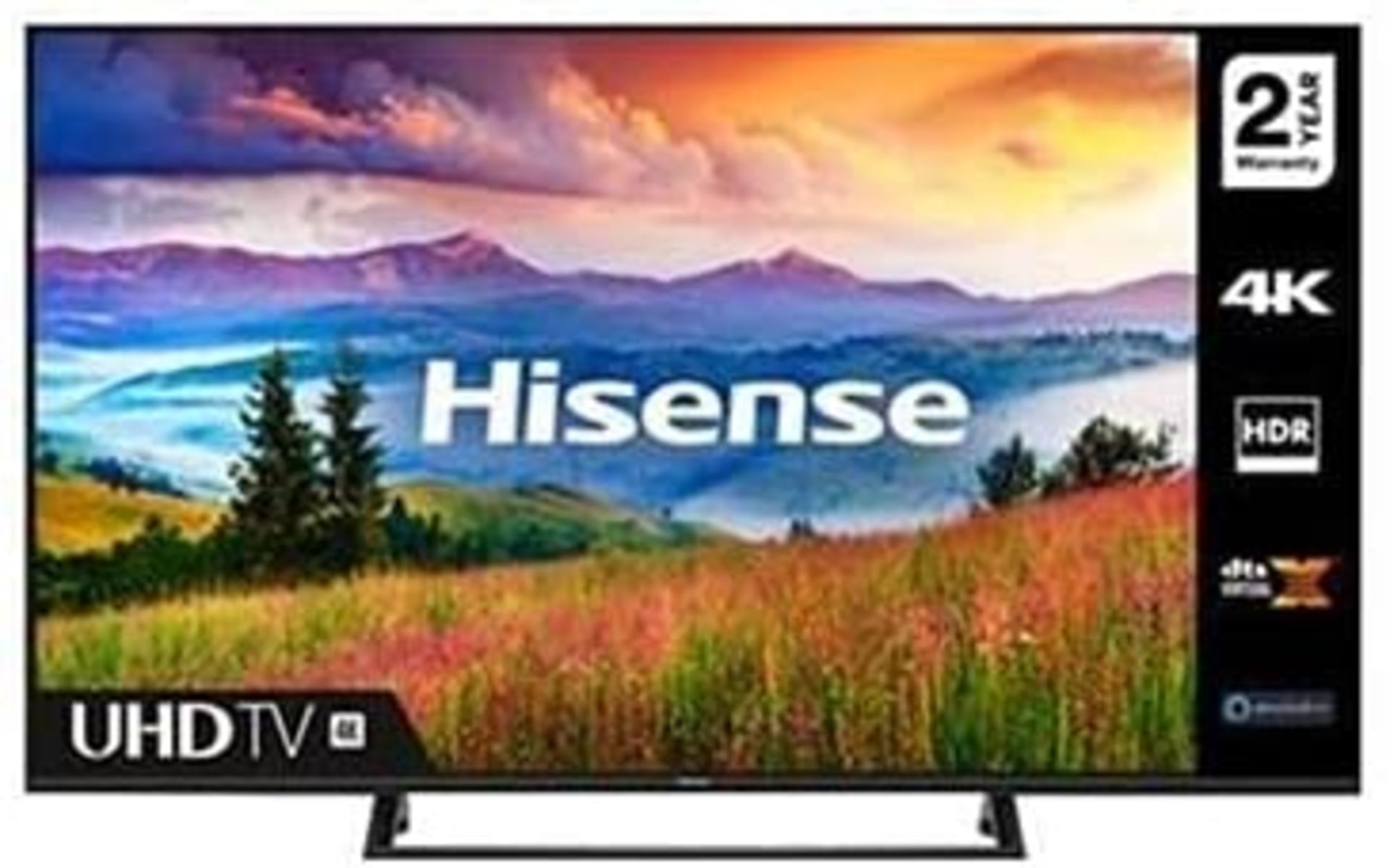 Hisense 50" Smart 4K Ultra HD HDR LED RPP £469