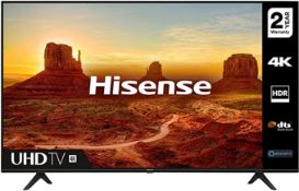 HISENSE 58-inch 4K UHD HDR Smart TV with Freeview play, and Alexa Built-in (2020 series) Black