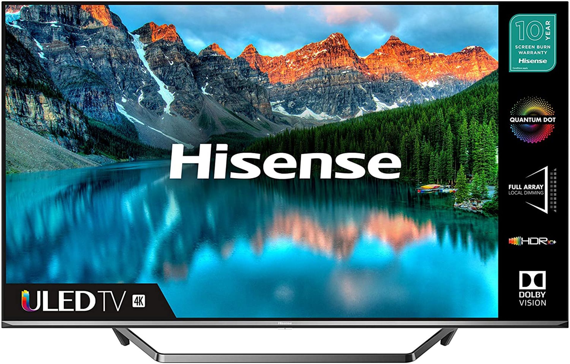 Hisense 55 Inch Smart 4K UHD HDR QLED Freeview TV RPP £719