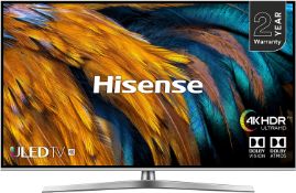 HISENSE 65" Smart 4K Ultra HD HDR QLED TV with Alexa & Google Assistant