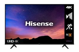 HISENSE 43" Smart 4K Ultra HD HDR LED TV with Alexa & Google Assistant RRP £389