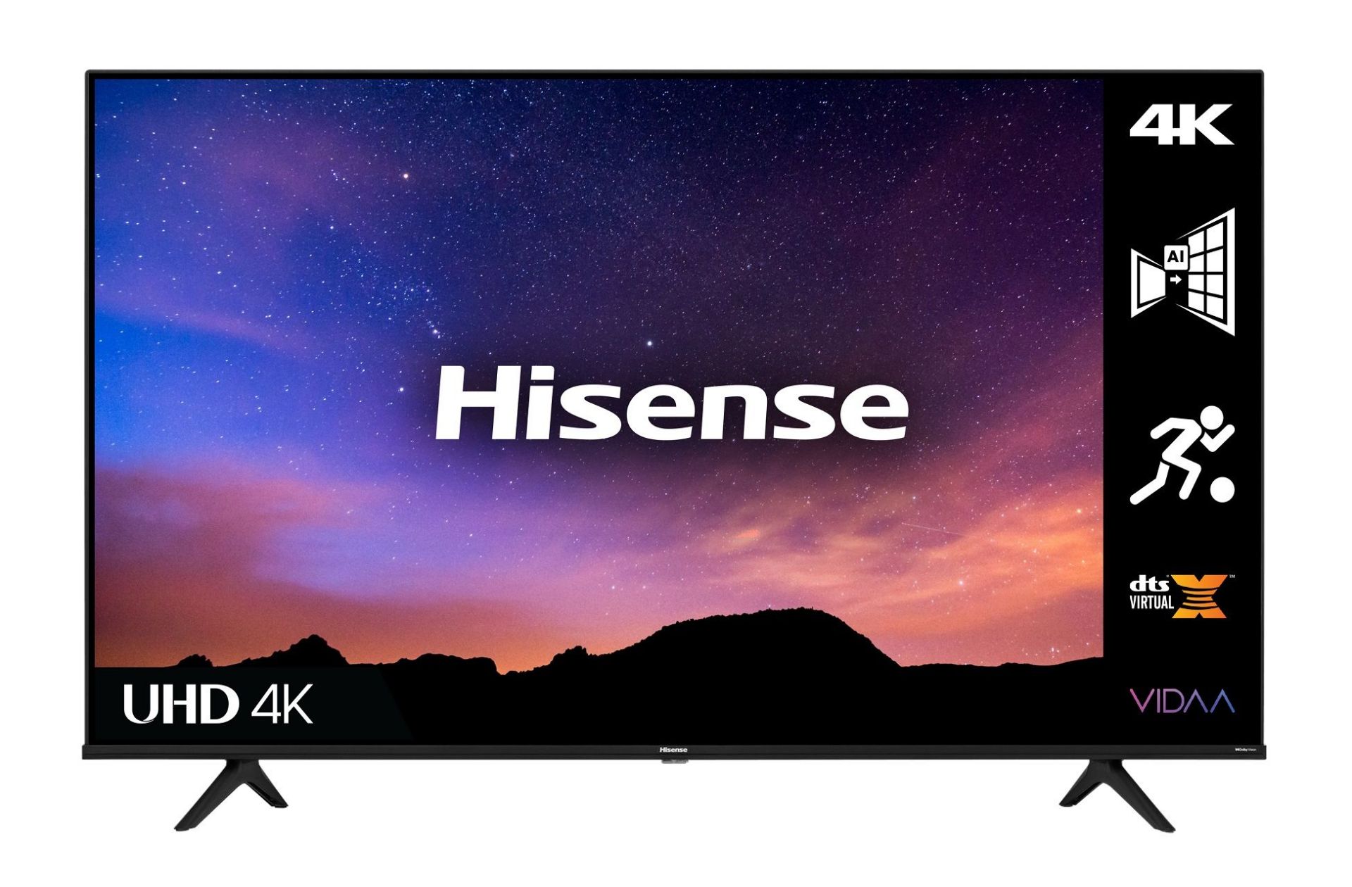 HISENSE 43" Smart 4K Ultra HD HDR LED TV with Alexa & Google Assistant RRP £389