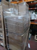 (L117) PALLET TO CONTAIN A LARGE QTY OF ASSORTED BATHROOM STOCK TO INCLUDE: SHOWER ENCLOSURES,