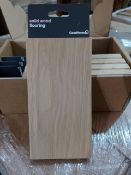 (Q178) PALLET TO CONTAIN 775 x SOLID WOOD FLOORING SAMPLE PIECES. RRP £3.99 EACH