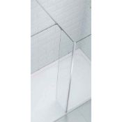 (SUPRM223) NEW 300mm Cube Wetroom Panel. The Ionic range of Wetroom Panels allow you to create