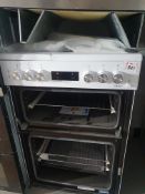 Beko KDDF653W 60cm Dual Fuel Cooker - White - A/A Rated RRP £409 - DAMAGED