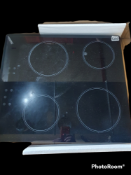 Prima 60cm Electric Hob with Touch Control PRCEH106 - Black Glass RRP £180