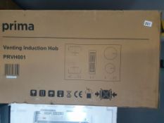 Prima+ Integrated PRVH001 Venting Induction Hob 80cm - Black RRP £1000 - DAMAGED