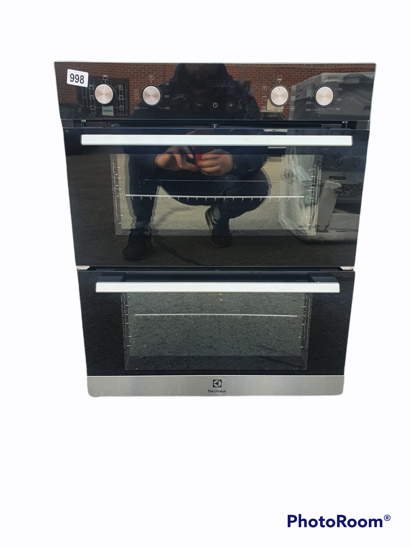 ELUX KDFEC40UX BU 60CM DBL ELE OVEN STST,DAMEGED