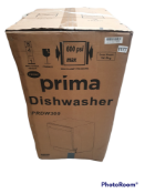 Prima PRDW300 Slimline 45cm 10 Places Integrated Dishwasher White RRP £320