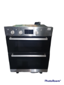 Indesit Aria IDU6340IX Built Under Electric Double Oven With Feet - Stainless Steel - B/B Rated