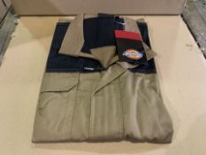 5 X BRAND NEW DICKIES EVERYDAY KHAKI/BLACK JACKETS SIZE XXXL RRP £45 EACH R15