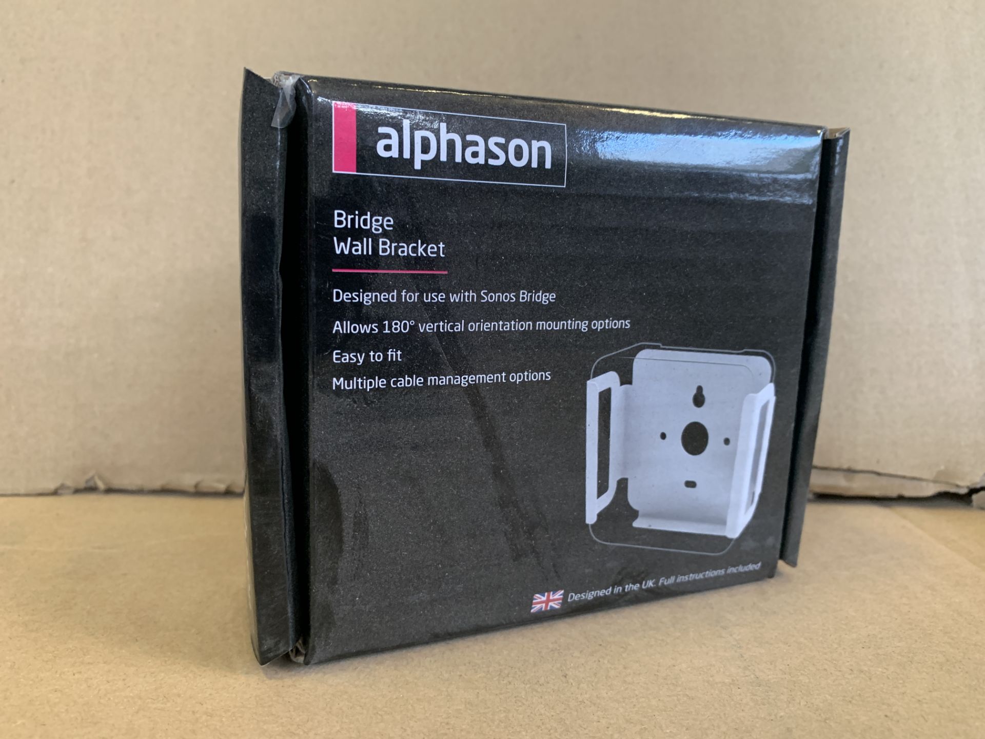 144 X BRAND NEW ALPHASON SONOS WALL BRACKETS S1L