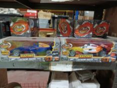 4 X NEW PACKAGED TEAM POWER RACING EXTREME RACER CAR TOY IN VARIOUS DESIGNS RPP £19.99 - PCK