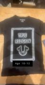 TRUE RELIGION TSHIRT AGE 10-12 BRAND NEW WITH TAGS