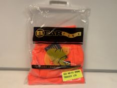 17 X BRAND NEW BEAR FLEX WATER PROOF HIGH VIS TROUSERS SIZE XL R4