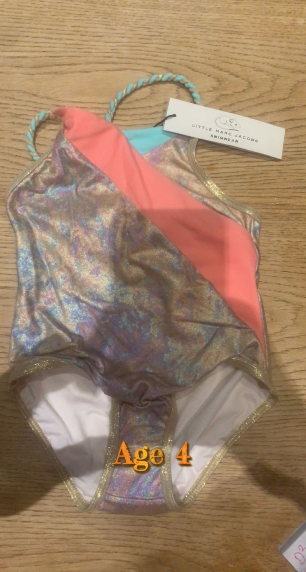 LITTLE MARC JACOBS SWIMMING COSTUME AGE 4 BRAND NEW WITH TAGS