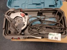 ERBAUER EMCS650 650W 85MM ELECTRIC MINI CIRCULAR SAW 220-240V UNCHECKED/UNTESTED - ER