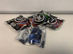 60 X NEW PACKAGED SKULLCANDY OFFSET XL EARPHONES. (ROW4)