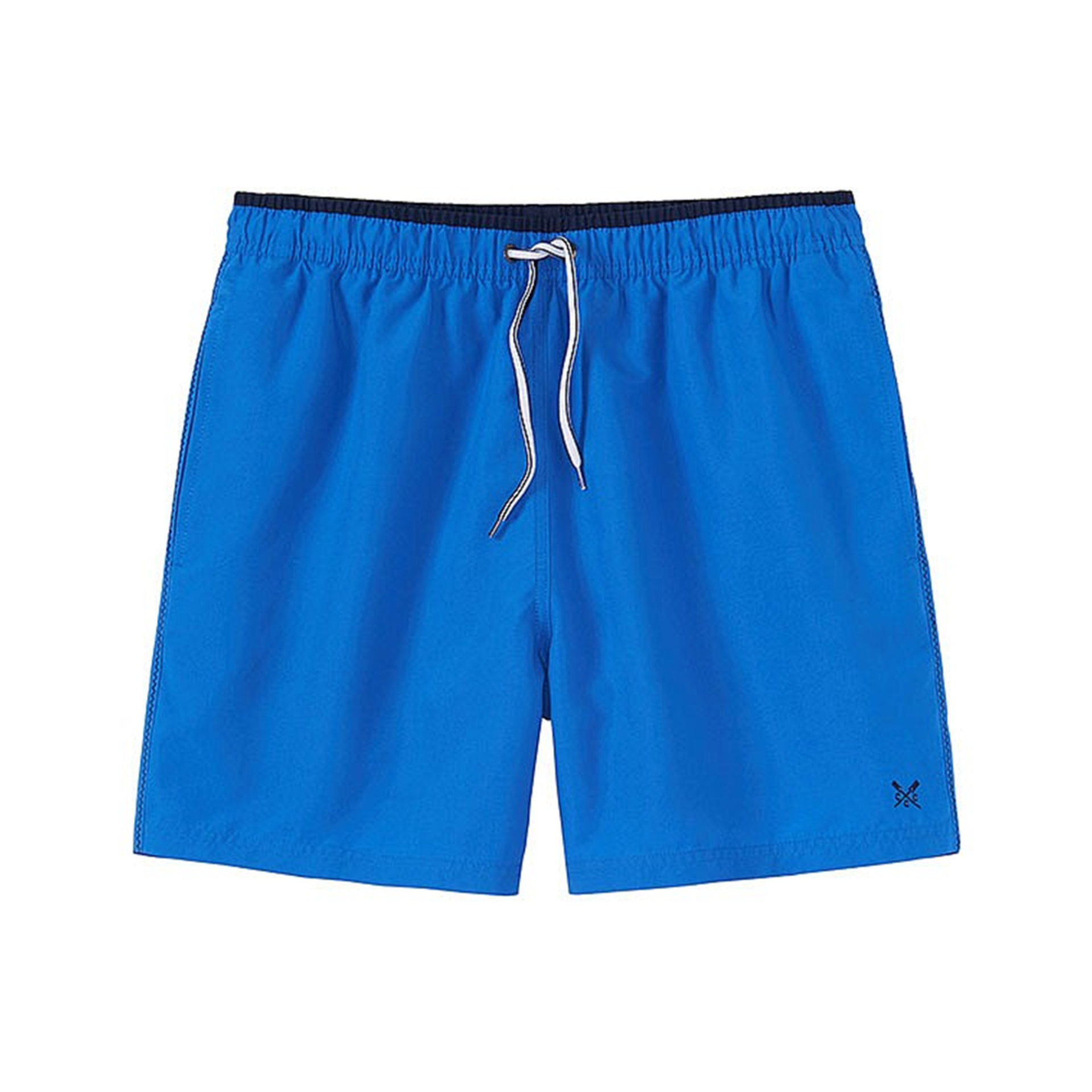 BRAND NEW CREW CLOTHING BRIGHT BLUE SEAPOINT SWIM SHORTS SIZE MEDIUM RRP £40 - 3