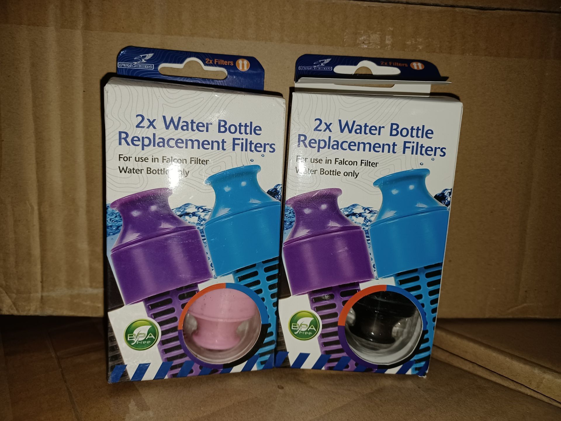 96 X BRAND NEW PACKS OF 2 WATER BOTTLE REPLACEMENT FILTERS R19