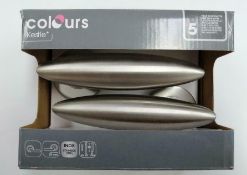 16 X BRAND NEW COLOURS KESTLE TWIN STAINLESS STELL GANDLES