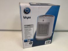 3 X BRAND NEW BLYSS ELECTRIC 2000W GREY AND WHITE PTC HEATERS R19