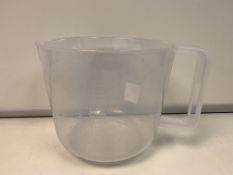 42 X BRAND NEW 3.5 PINT PLASTIC KITCHEN MEASURING MIXING JUG MUGS RRP £9 EACH R1