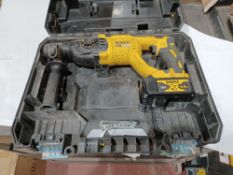 DEWALT DCH033 3KG 18V 4.0AH LI-ION XR BRUSHLESS CORDLESS SDS PLUS DRILL WITH BATTERY AND CARRY