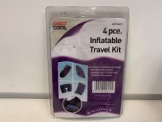 72 X BRAND NEW 4 PIECE INFLATABLE TRAVEL KITS R19