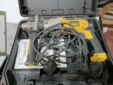 DEWALT D21570K-GB 1300W ELECTRIC SILVER BULLET DIAMOND CORE DRILL 230V UNCHECKED/UNTESTED - BWPCK