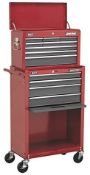 BRAND NEW SEALEY AP22513BB TOPCHEST AND ROLLCAB COMBINATION 13 DRAWER WITH BALL BEARING SIDES RRP £