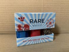 48 X BRAND NEW RARE NAILS ALL THE FUN AT THE FAIR 3 PIECE SETS S1