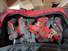 MILWAUKEE M18 ONEPP2A2-502X FUEL 18V 5.0AH LI-ION REDLITHIUM BRUSHLESS CORDLESS ONE-KEY PERCUSSION