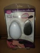 48 X BRAND NEW HANDHELD PEDI FEET THE ULTIMATE FOOT FILE R19