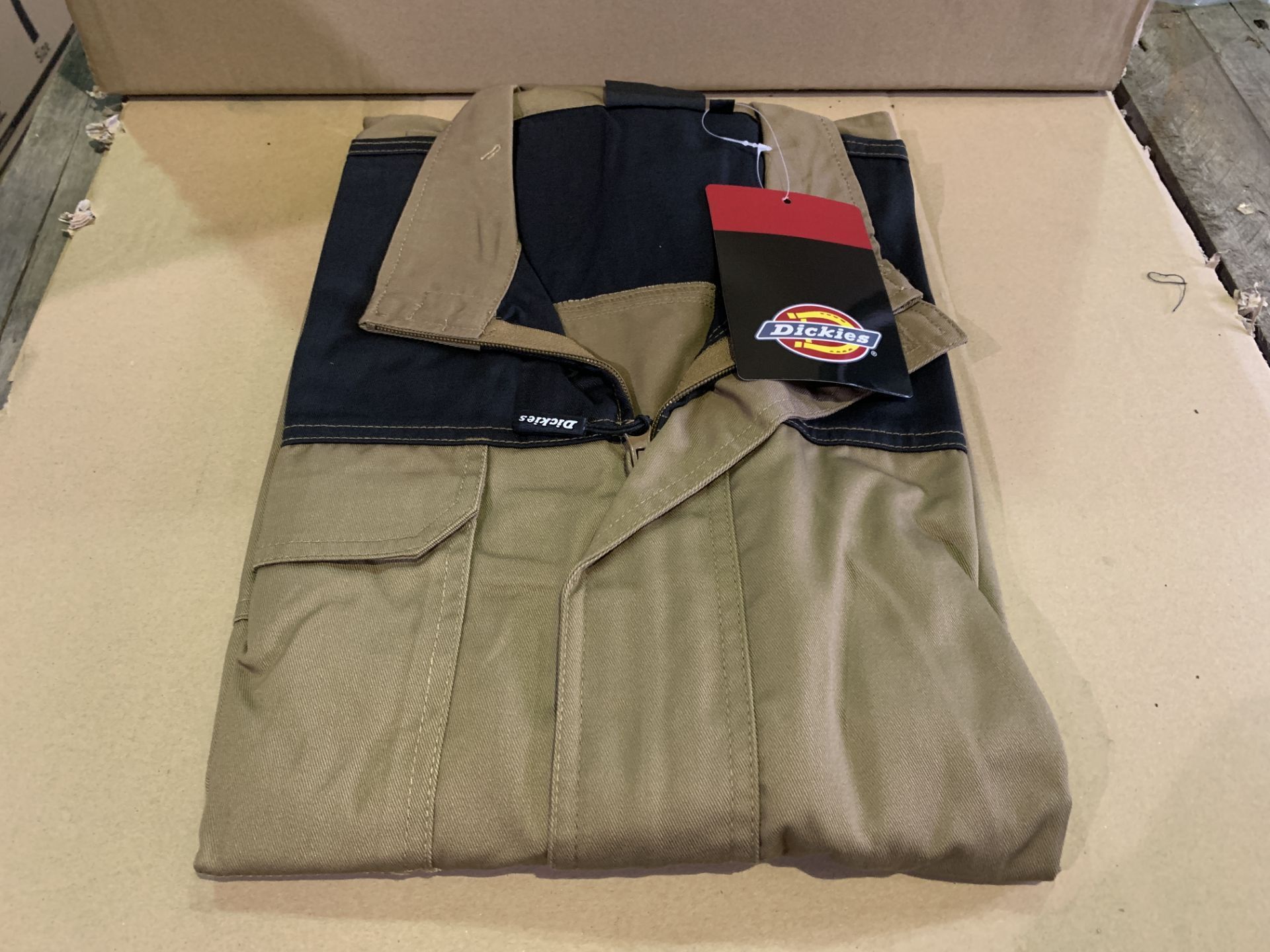 5 X BRAND NEW DICKIES EVERYDAY KHAKI/BLACK JACKETS SIZE SMALL RRP £45 EACH R15