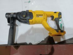 DEWALT DCH033 3KG 18V 4.0AH LI-ION XR BRUSHLESS CORDLESS SDS PLUS DRILL UNCHECKED/UNTESTED - PCK