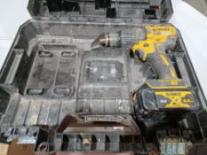 DEWALT DCD778M2T-SFGB 18V 4.0AH LI-ION XR BRUSHLESS CORDLESS COMBI DRILL WITH BATTERY AND CARRY CASE