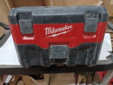 MILWAUKEE M18 VC2-0 18V LI-ION CORDLESS WET / DRY VACUUM UNCHECKED/UNTESTED - BARE