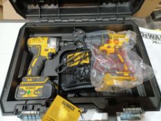 DEWALT DCK2060M2T-SFGB 18V 4.0AH LI-ION XR BRUSHLESS CORDLESS TWIN PACK COMES WITH BATTERY CHARGER