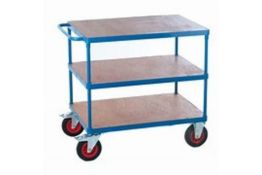 BRAND NEW 200KG PLASTIC PLATFORM TROLLEY RRP £320 GI916Y