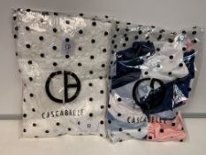 50 X BRAND NEW CASCABELLE LADIES TOPS (STYLES AND SIZES MAY VARY) R9