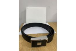 BRAND NEW ALFRED DUNHILL BLACK BELT SIZE 42 (8095) RRP £275 - 7