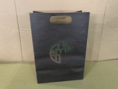 420 X BRAND NEW BLACK KRAFT PAPER BAGS R15