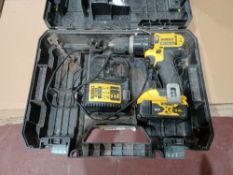 DEWALT DCD785P2T-SFGB 18V 5.0AH LI-ION XR CORDLESS COMBI-HAMMER DRILL COMES WITH BATTERY, CHARGER