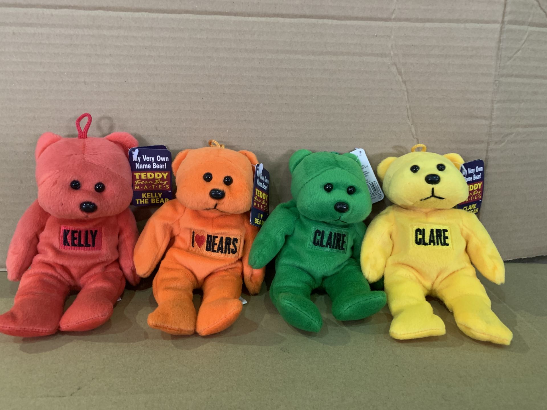 50 X BRAND NEW BEEN BEARS IN VARIOUS COLOURS R15